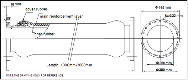 DN250 Dredging Discharge Rubber Hose Drawing.jpg